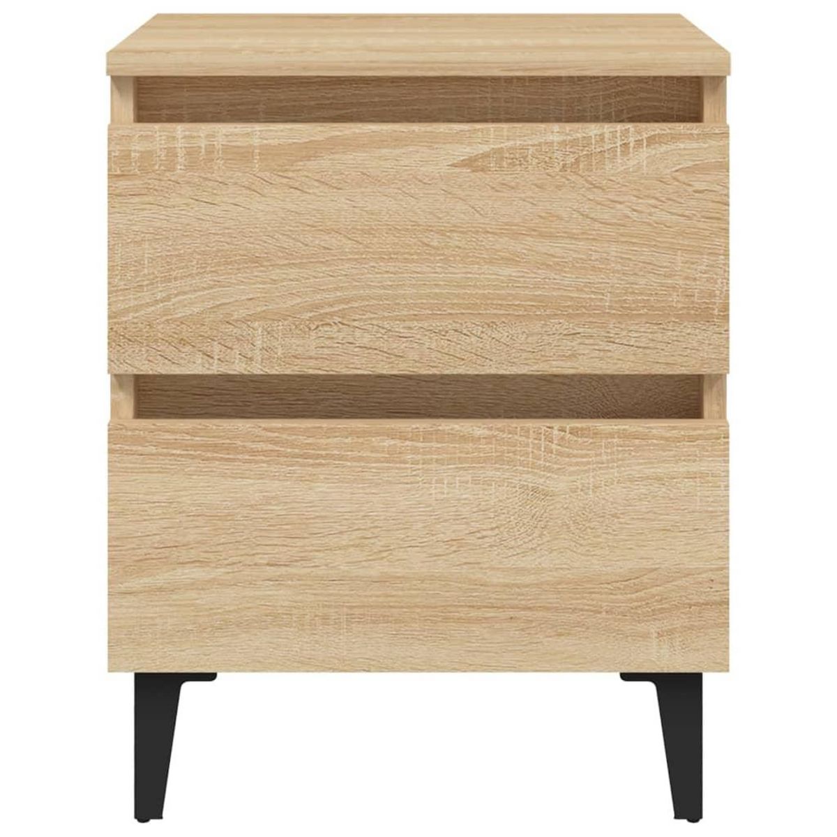 VIDAXL Table de chevet chene sonoma 40x35x50 cm bois d'ingenierie