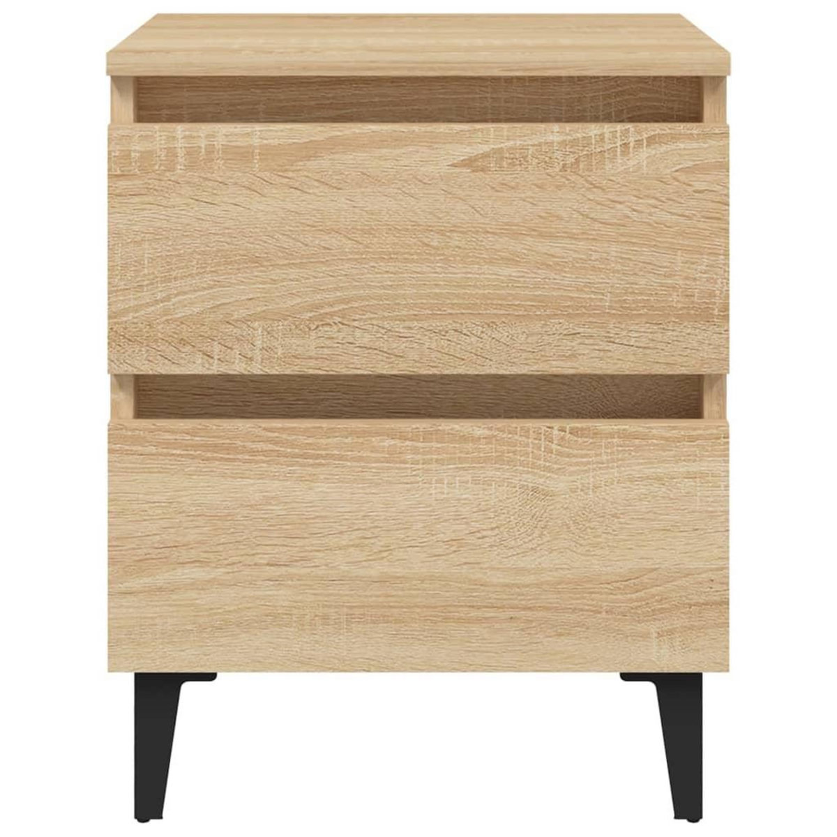 VIDAXL Table de chevet chene sonoma 40x35x50 cm bois d'ingenierie