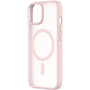 Voir la diapositive 2 : Qdos Coque bumper Iphone 15 Hybrid soft SNAP MagSafe Rose