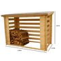 Voir la diapositive 3 : Habrita Bûcher- Bois 4 stères - 1,9m²