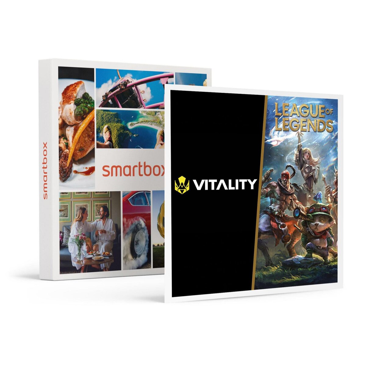Smartbox Bon cadeau de 29,90 € sur l'e-shop de la Team Vitality et de 20 € sur League of Legends - Coffret Cadeau Multi-thèmes