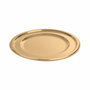 Voir la diapositive 2 : Paris Prix Lot de 2 Plateaux Ronds  Ilona  30cm Or