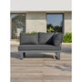 Voir la diapositive 6 : Paris Prix Salon de Jardin d'Angle 6 Places  Alicante  220cm Anthracite