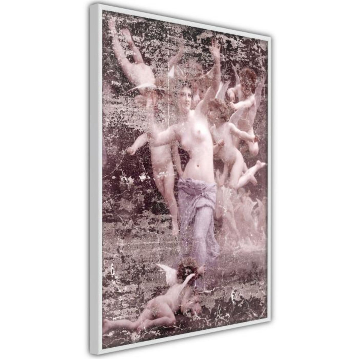 Paris Prix Affiche Murale Encadrée  Angels in Love