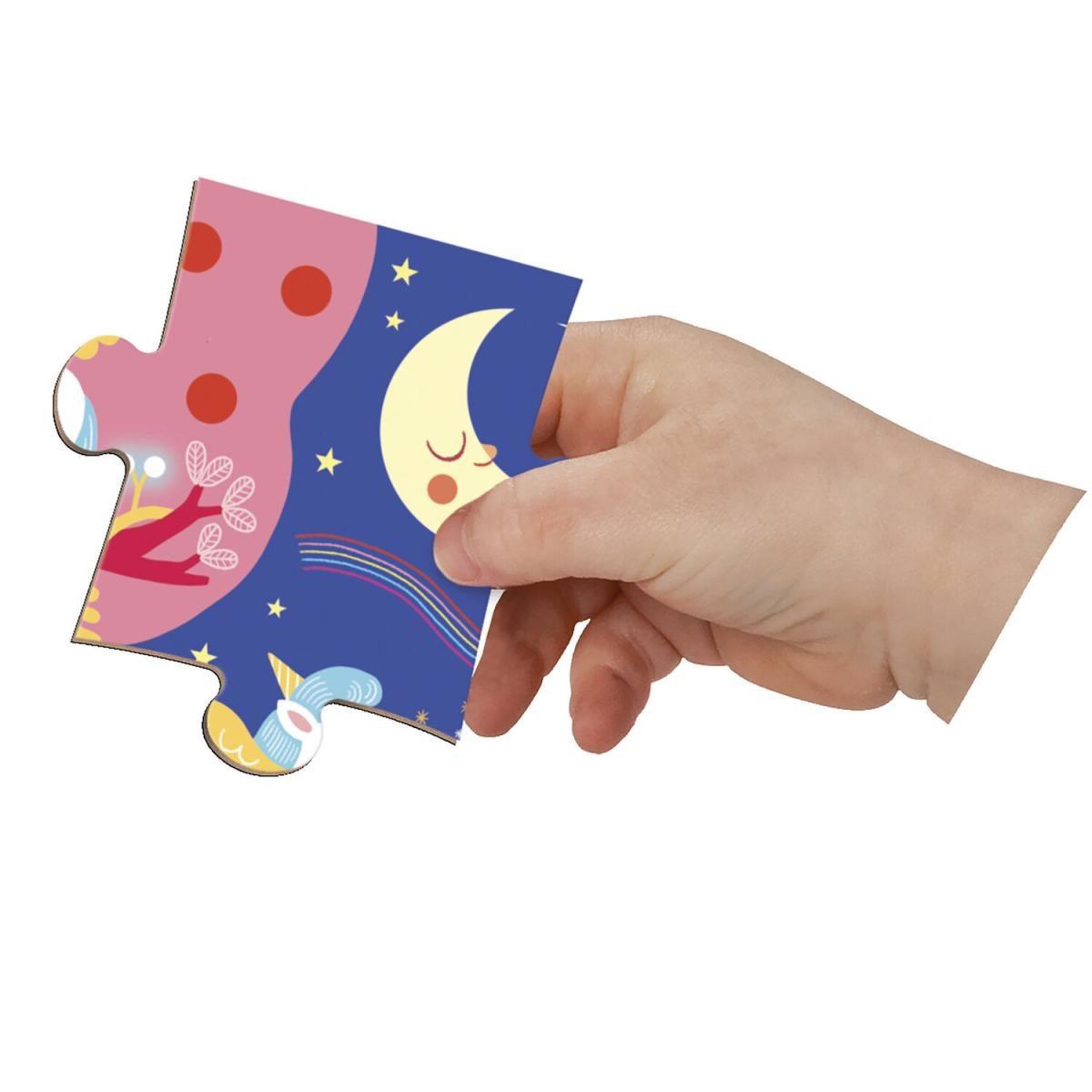 Voir la diapositive 4 : JANOD Magneti puzzle licornes 24 pcs