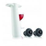 Vacu vin Coffret pompe à vide + 2 bouchons blanc - 09812606