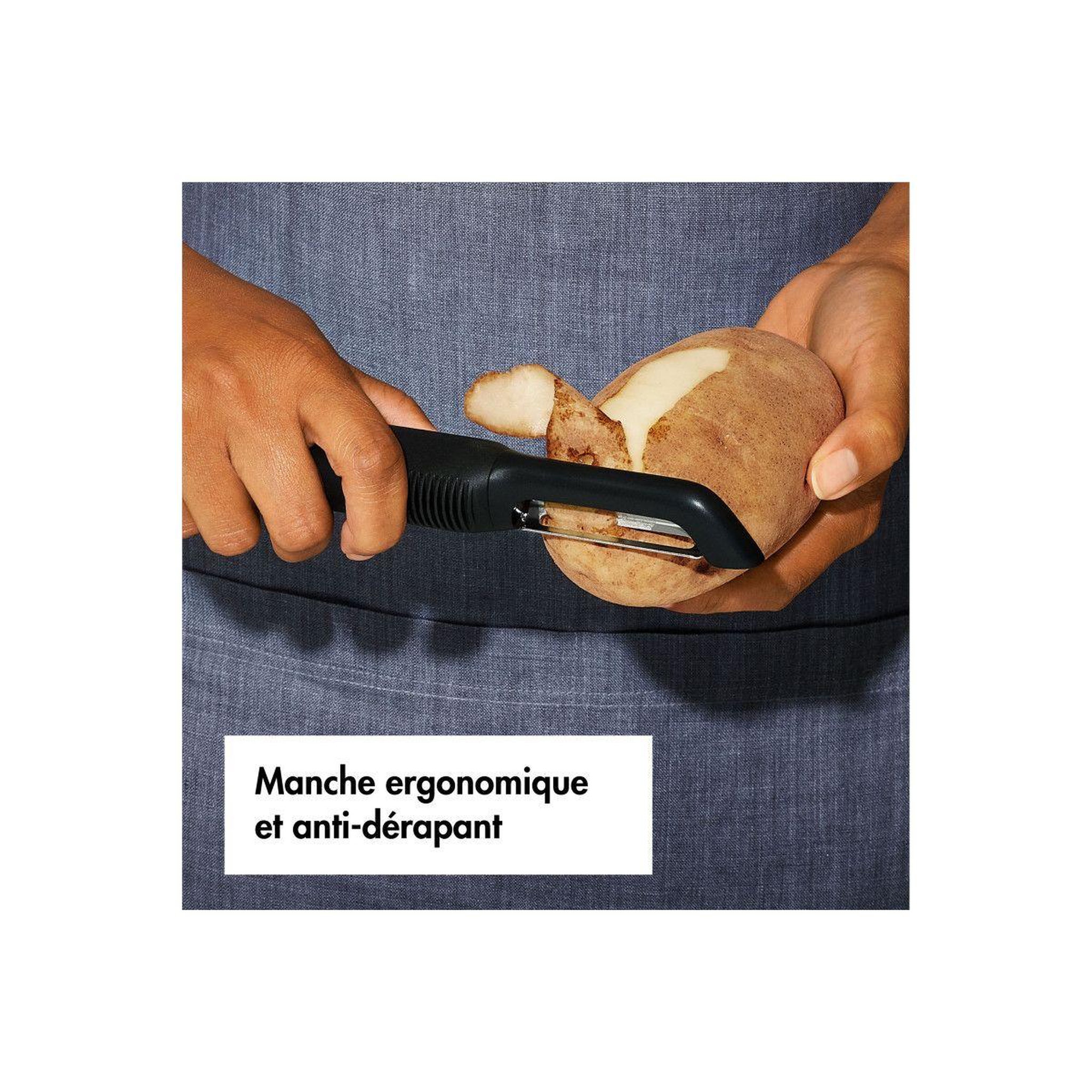 Voir la diapositive 4 : OXO Eplucheur oscillant