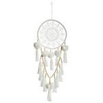 ATMOSPHERA Attrape Rêves en Polyester  Été  56cm Blanc