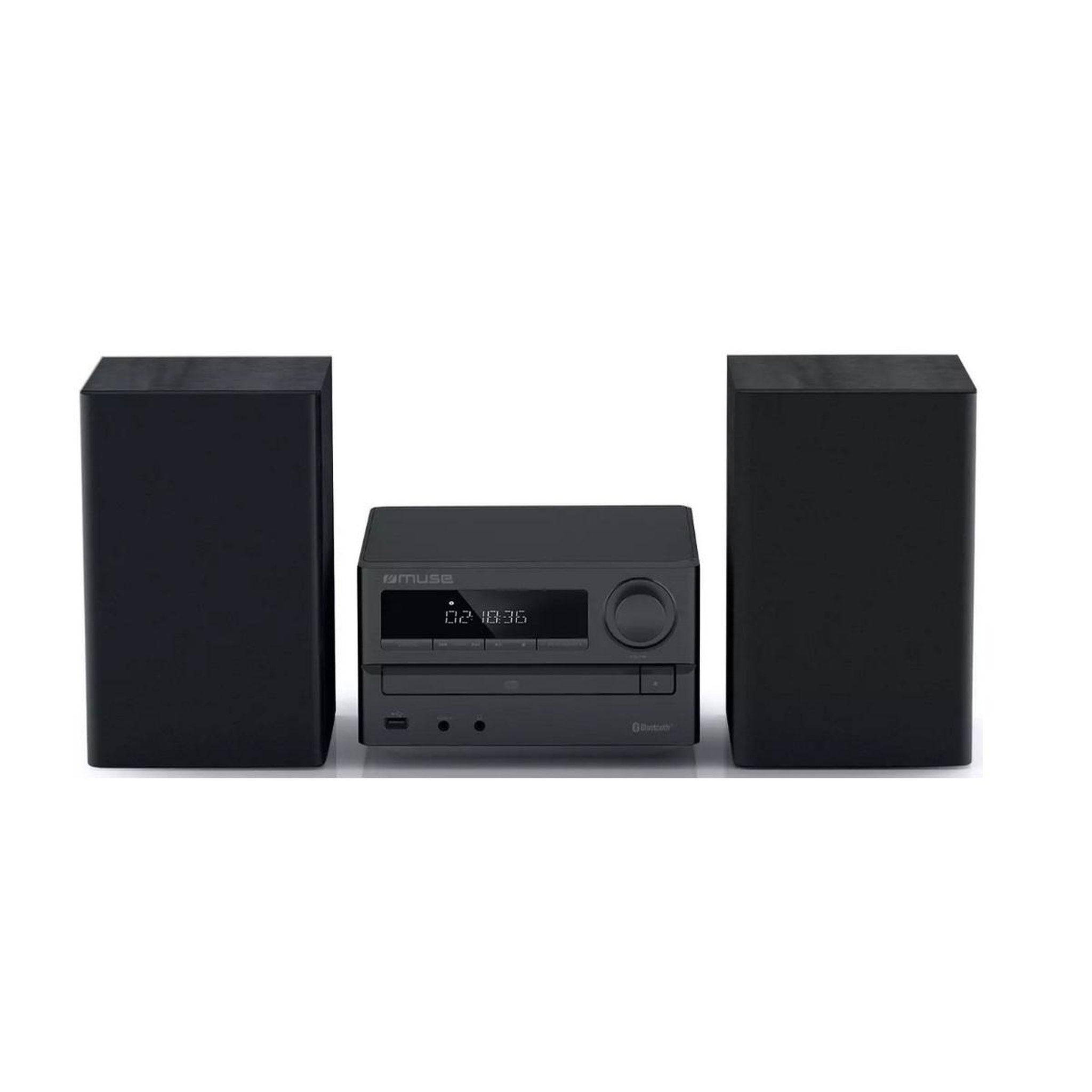 Muse Micro-chaîne 2x10w noir - m62fb