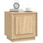 Voir la diapositive 4 : VIDAXL Tables de chevet 2pcs chêne sonoma 44x35x45cm bois d ingénierie