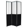 Voir la diapositive 1 : ATMOSPHERA Paravent Design en Verre  Arme  121x170cm Noir