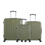AMERICAN TRAVEL AMERICAN TRAVEL - LOT DE 3 - Valises grand format, weekend et cabine BROOKLYN