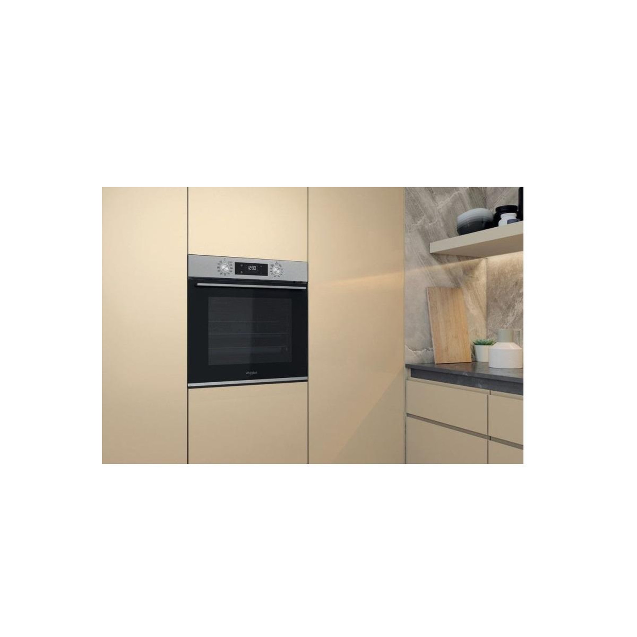 Voir la diapositive 3 : Whirlpool Four intégrable multifonction 71l 60cm pyrolyse et hydrolyse inox - omk58ruox