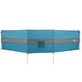 Voir la diapositive 2 : VIDAXL Brise vent de camping bleu 490x123 cm imperméable