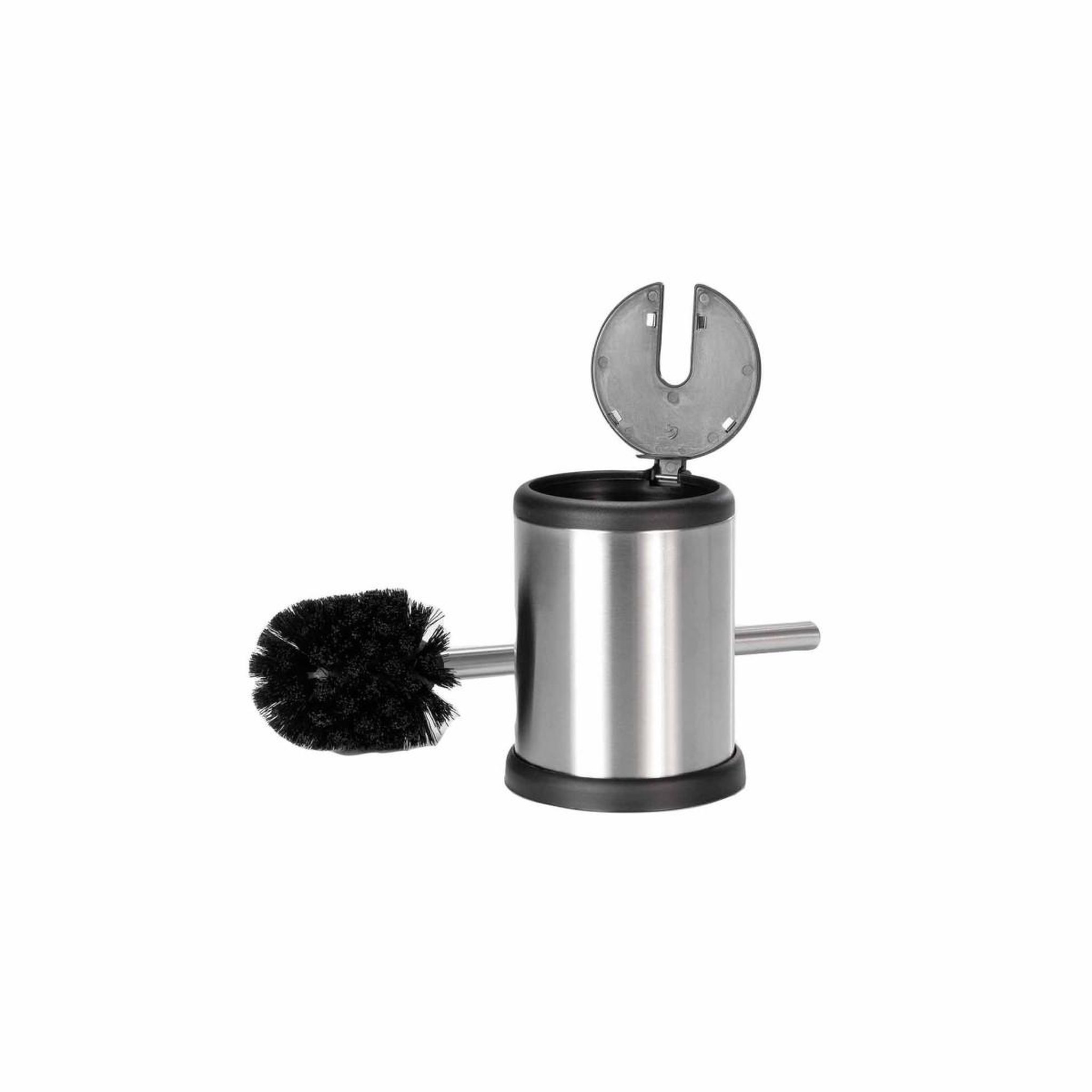 Voir la diapositive 2 : Douceur d'Intérieur Brosse wc en inox  inoxia  38cm chrome