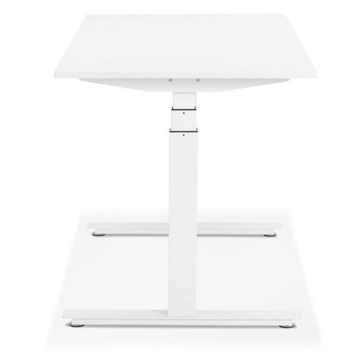 Paris Prix Bureau Design Réglable  Électrique  140cm Blanc