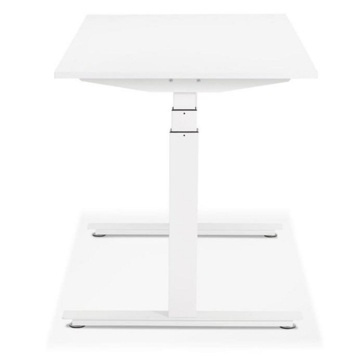 Paris Prix Bureau Design Réglable  Électrique  140cm Blanc
