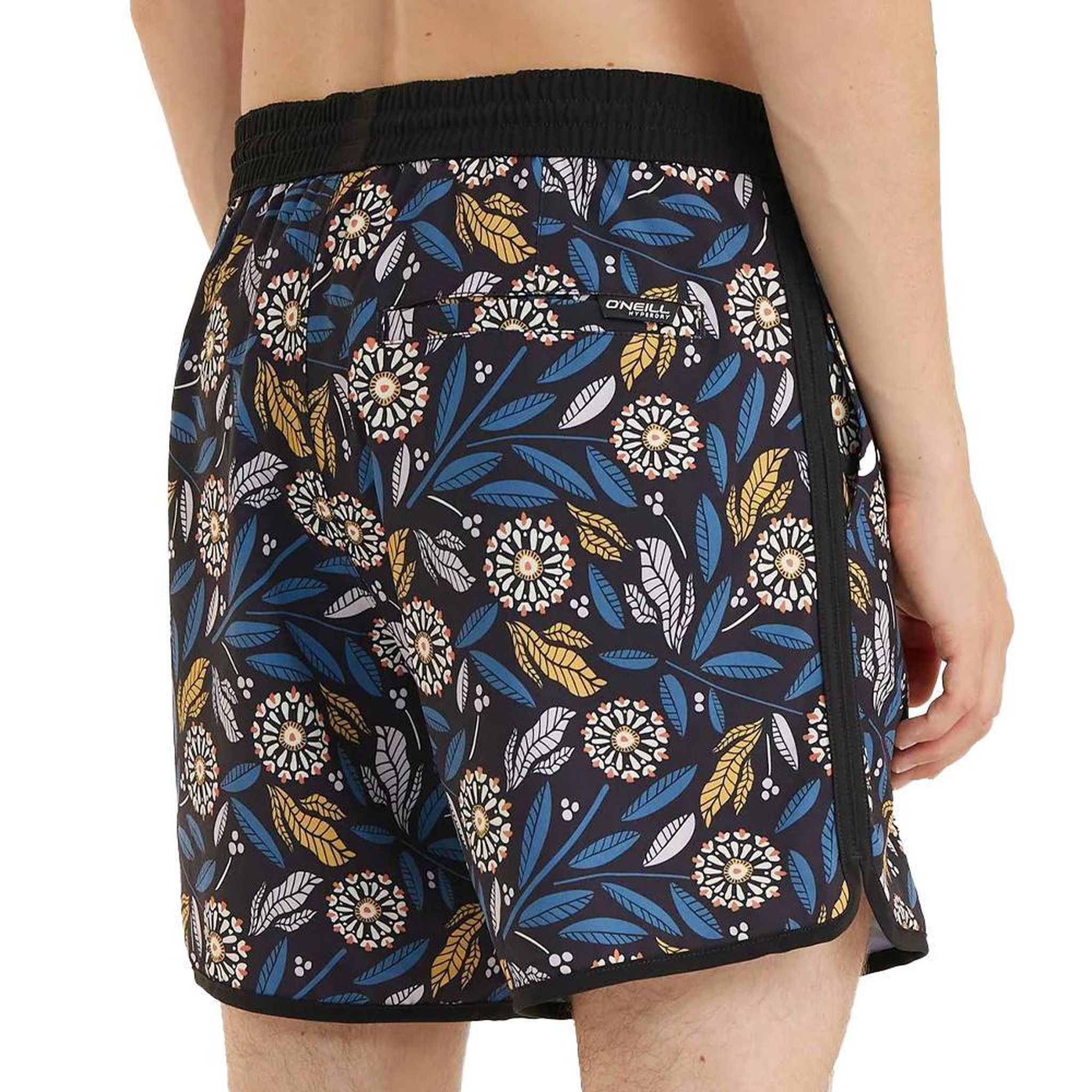 Voir la diapositive 2 : O'NEILL Maillot de bain Noir/Bleu Homme O'Neill Scallop