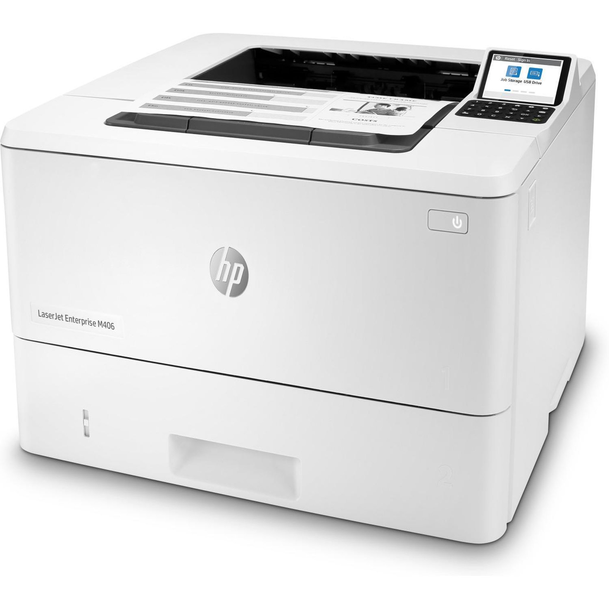 Voir la diapositive 3 : HP Hp laserjet enterprise m406dn 1200 x 1200 dpi a4