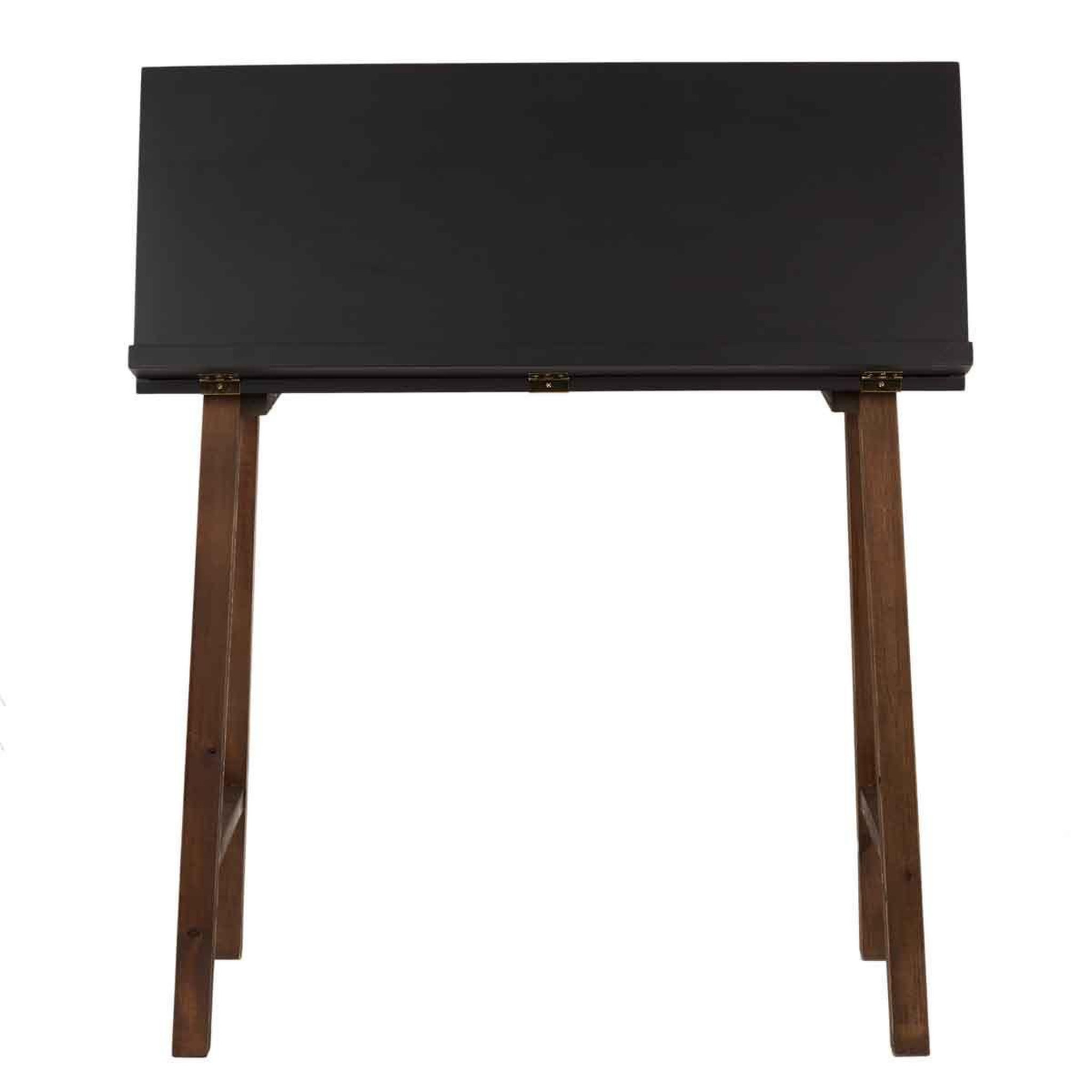 Voir la diapositive 4 : The Home Deco Factory Bureau cabinet design  emile  104cm vert & marron