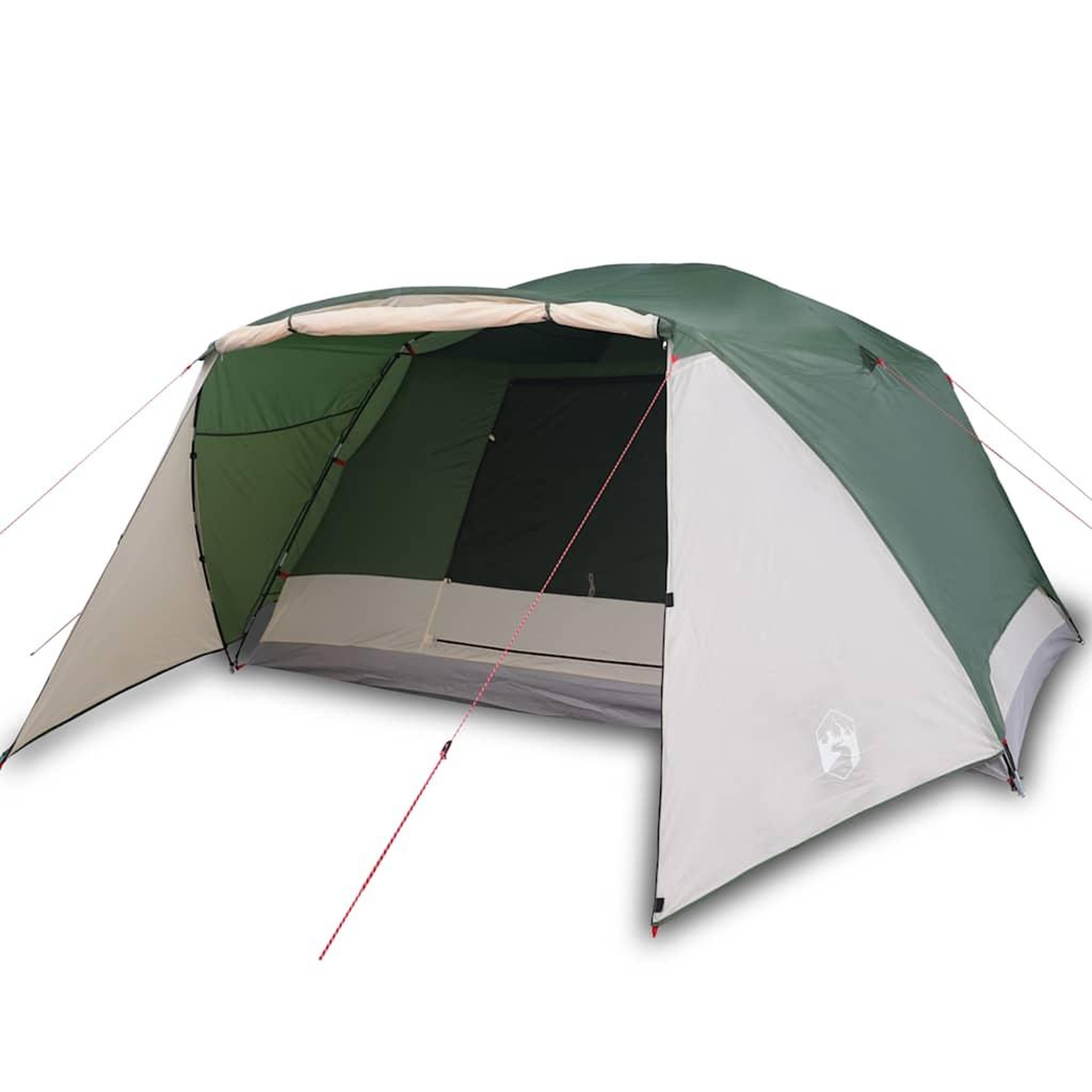 Voir la diapositive 2 : VIDAXL Tente de camping avec porche 4 personnes vert impermeable