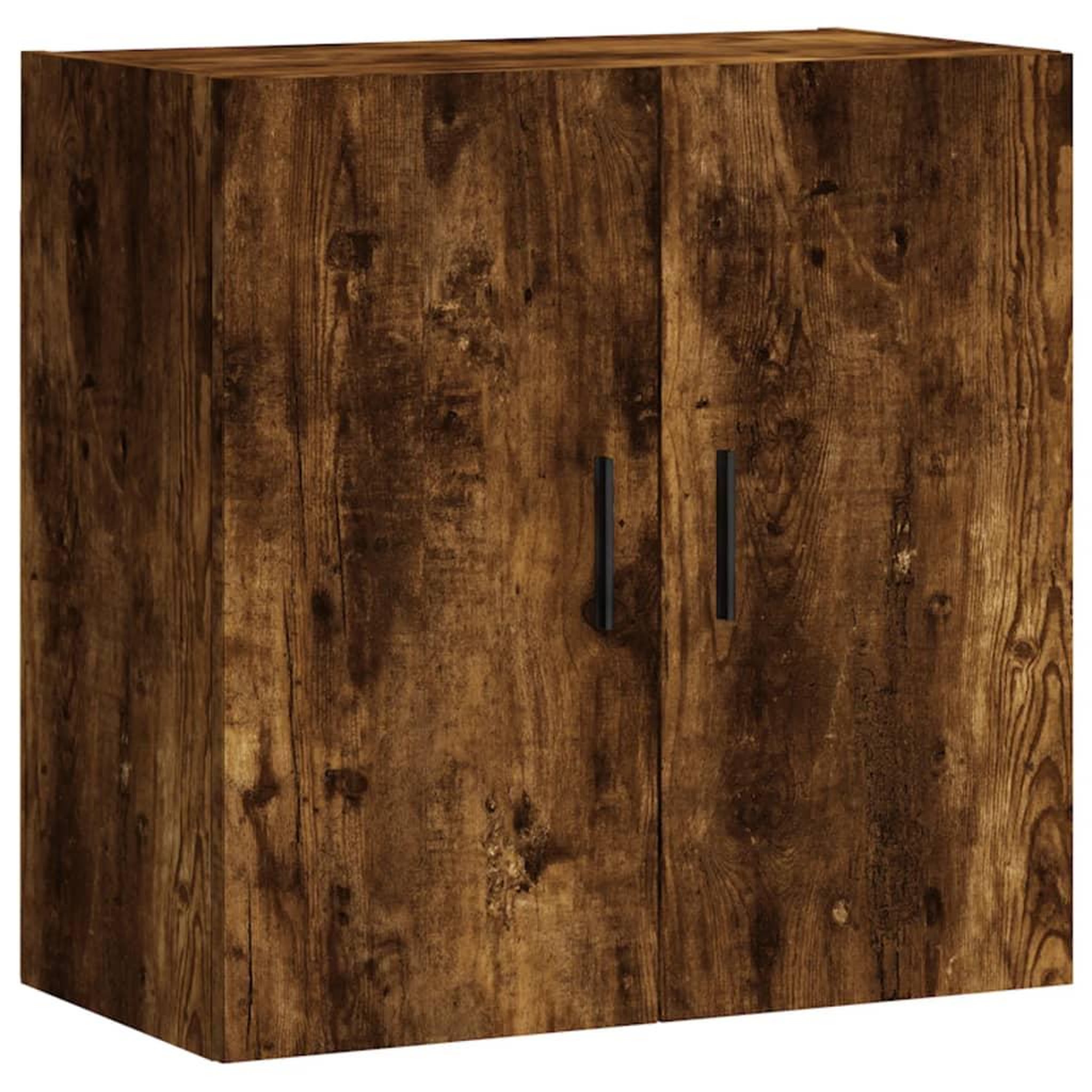 Voir la diapositive 2 : VIDAXL Armoire murale chene fume 60x31x60 cm bois d'ingenierie