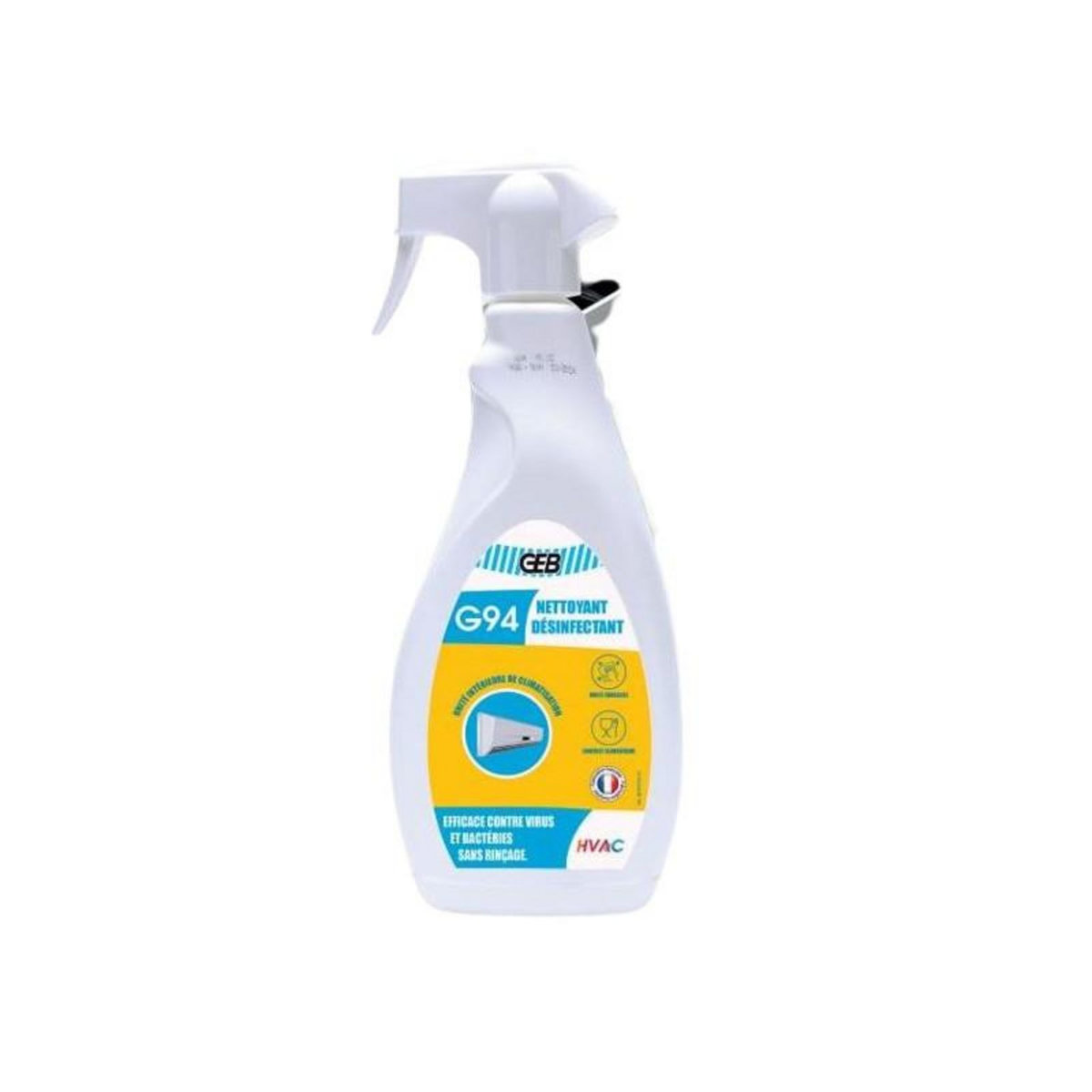 Geb Nettoyant virucide désinfectant G94 pulvérisateur 750ml GEB 850500