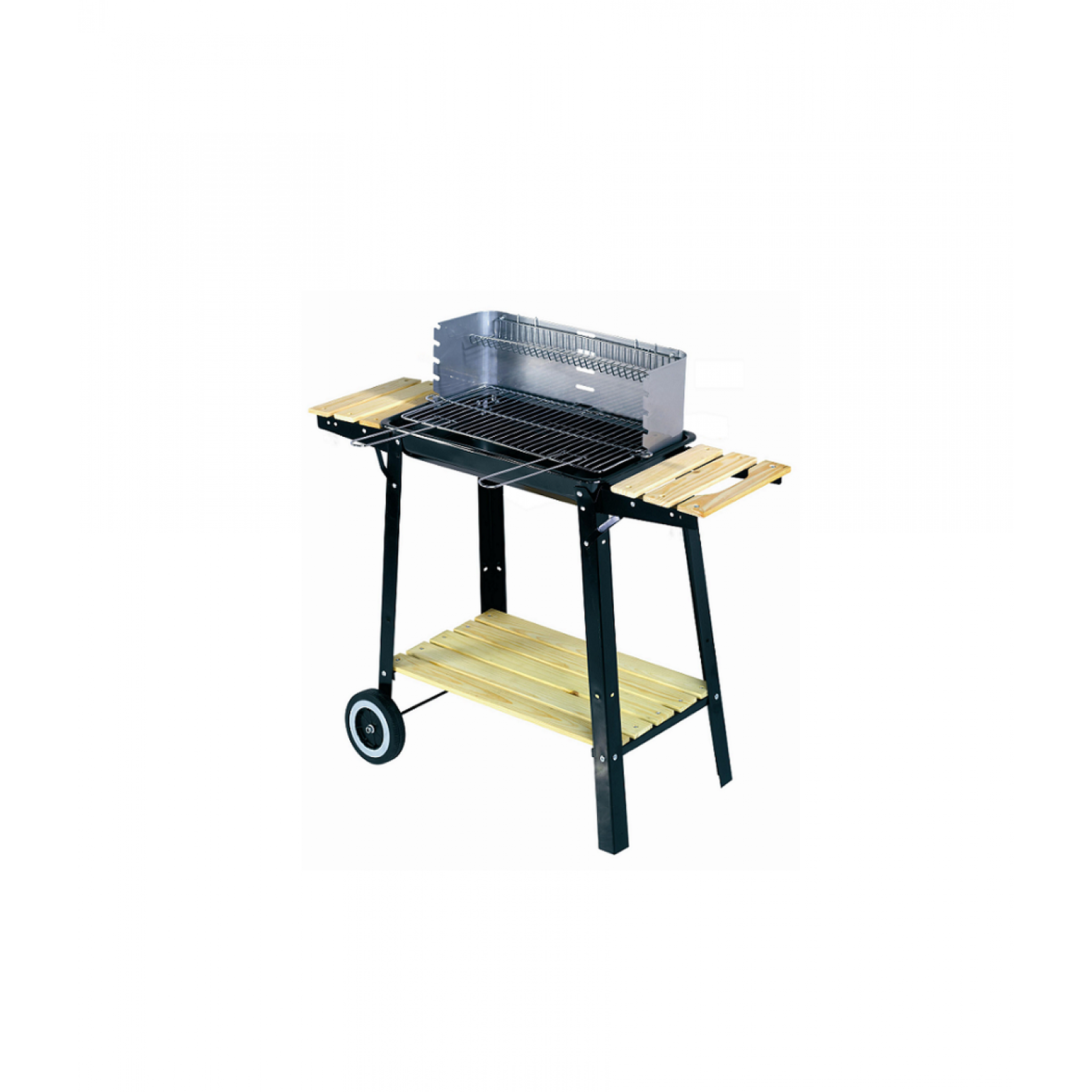 Voir la diapositive 1 : CONCEPT USINE Barbecue mobile au charbon de bois 48 x 28 cm buffalo
