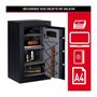 Voir la diapositive 3 : Master lock Coffre-Fort Haute Sécurité [Combinaison Électronique] [XXL 169 Litres] - T0-331ML