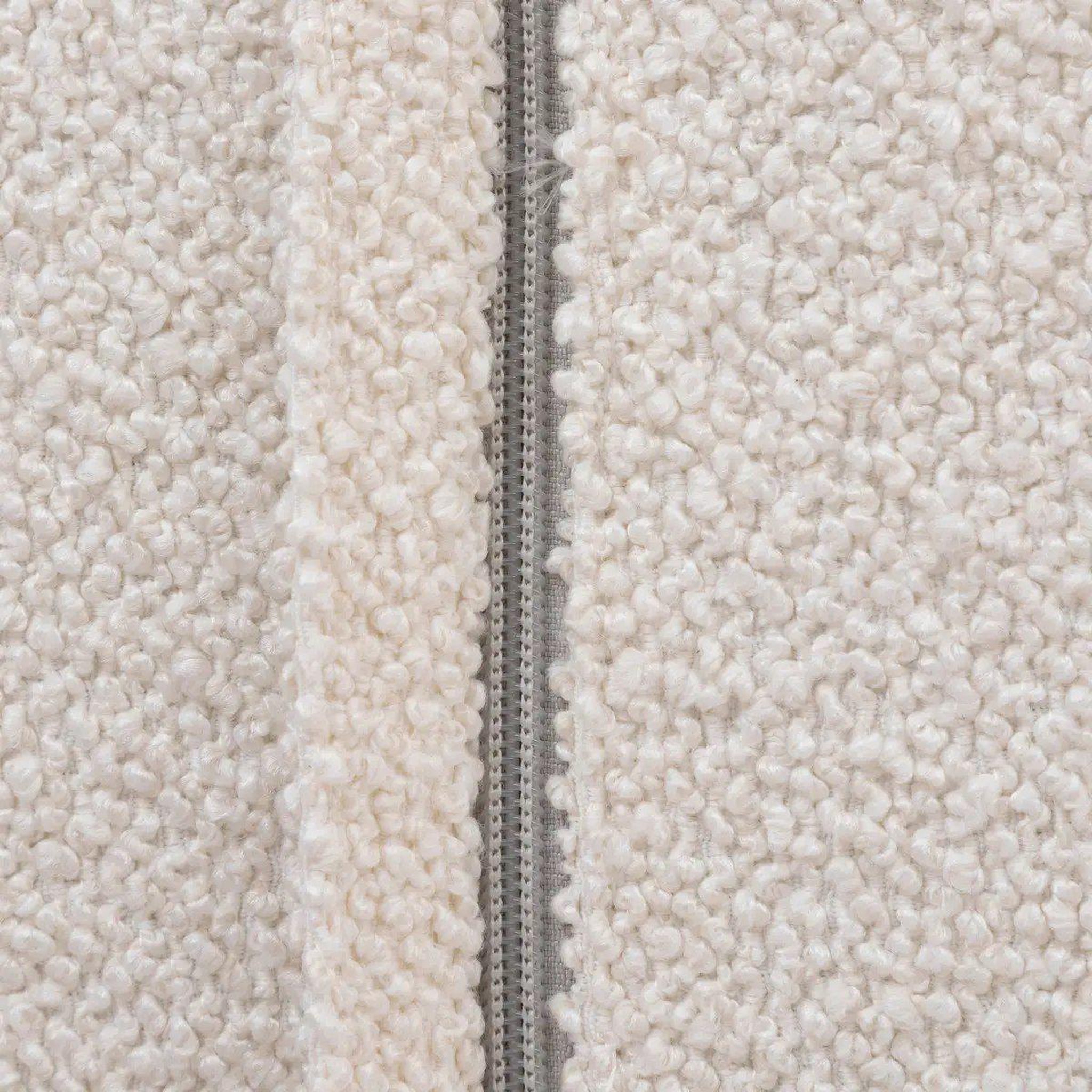Voir la diapositive 2 : ATMOSPHERA Canapé 3 places bouclette  ostuni  232cm blanc