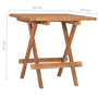 Voir la diapositive 6 : VIDAXL Table pliable de jardin 50x50x50 cm Bois de teck solide