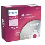 Philips DVD+R double couche Philips 8,5 Go