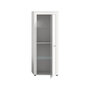 Voir la diapositive 3 : BEST MOBILIER Stafford - vitrine - blanc - 2 portes - 60x159 cm