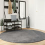 Voir la diapositive 1 : VIDAXL Tapis HUARTE a poils courts doux et lavable anthracite Ø 200 cm