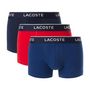 Voir la diapositive 4 : Lacoste x3 Boxers s/Rouges Homme Lacoste 5H1300
