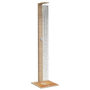 Voir la diapositive 4 : VIDAXL Douche d'exterieur beige 50x55x224cm resine tressee bois acacia