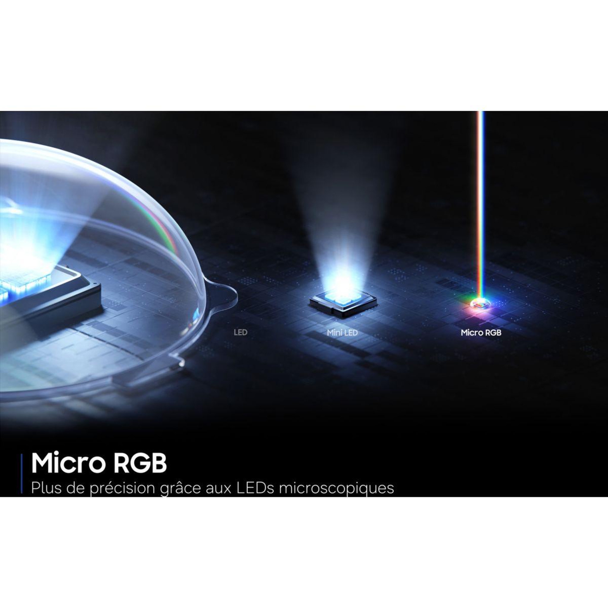 Voir la diapositive 3 : Samsung Tv rgb tmr85r95h (2026) 85  (214 cm) 4k - smart tv ia, anti-reflet, micro rgb (couleurs ultra-détaillées)