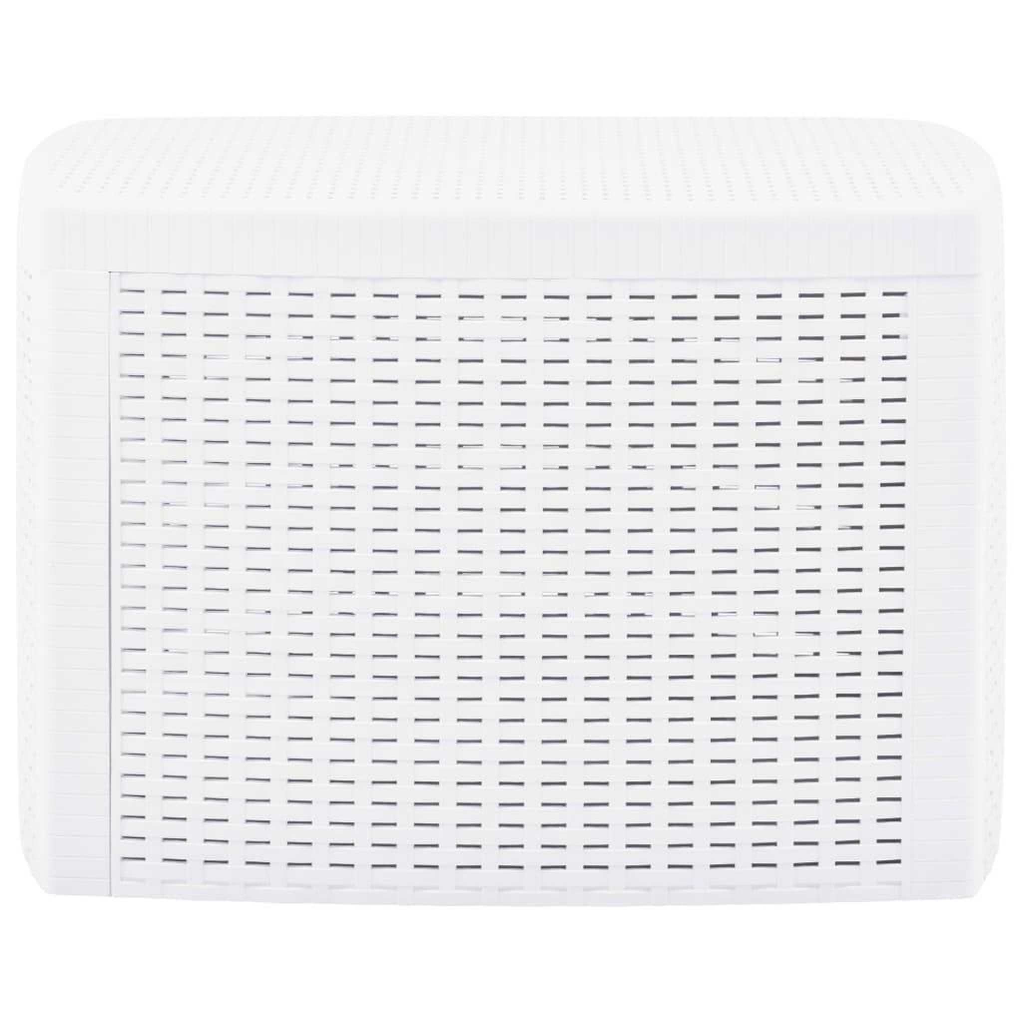 Voir la diapositive 2 : VIDAXL Table d'appoint Blanc 54x54x36,5 cm Plastique
