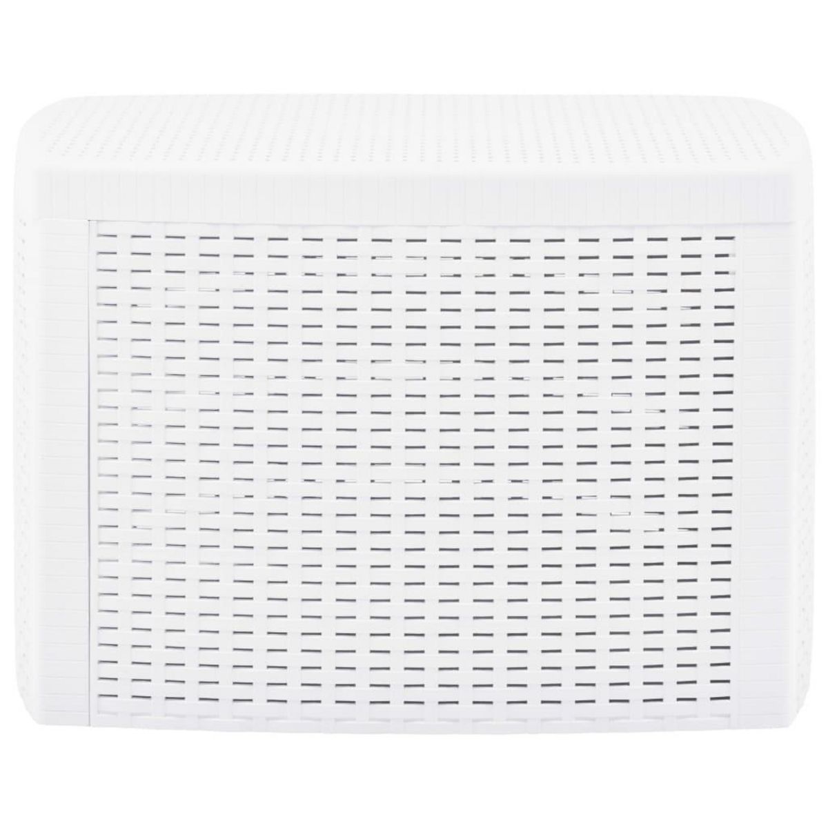 VIDAXL Table d'appoint Blanc 54x54x36,5 cm Plastique