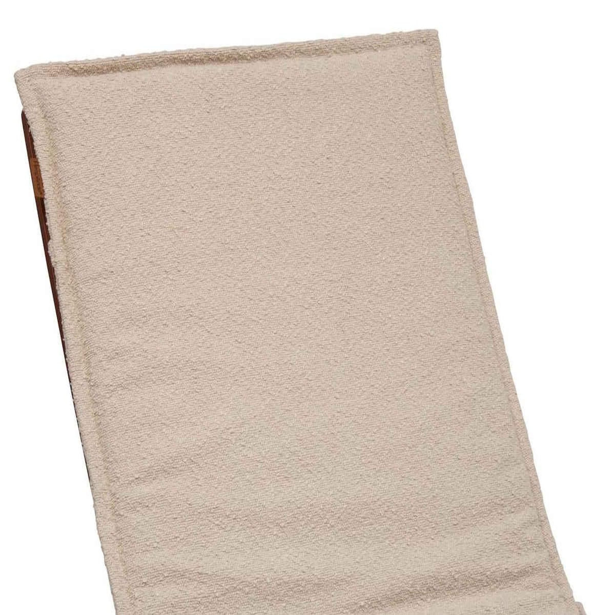 HESPERIDE Coussin pour transat 190 x 60 cm Solfia Blé - Hespéride