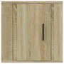 Voir la diapositive 5 : VIDAXL Meuble TV mural Chene sonoma 40x34,5x40 cm