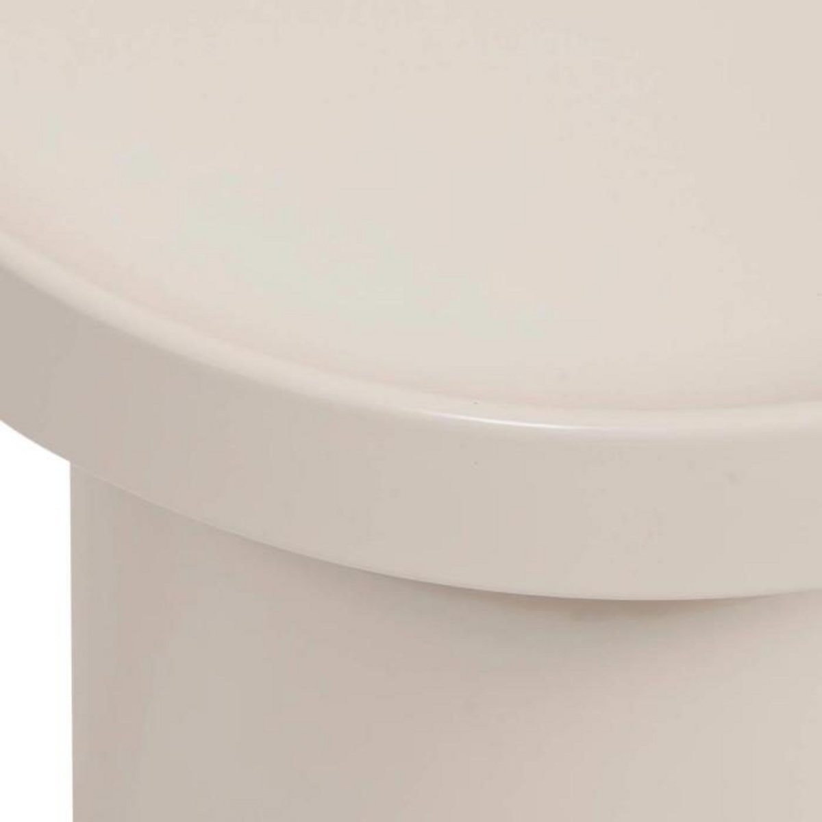 ATMOSPHERA Table d'Appoint en Métal  Abadi  43cm Argile