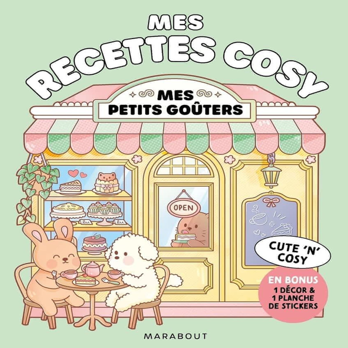 MES RECETTES COSY. MES PETITS GOUTERS. AVEC 1 DECOR & 1 PLANCHE DE STICKERS, Bourgeois Caroline
