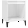 Voir la diapositive 5 : VIDAXL Tables de chevet 2 pcs Blanc brillant 40x35x50 cm