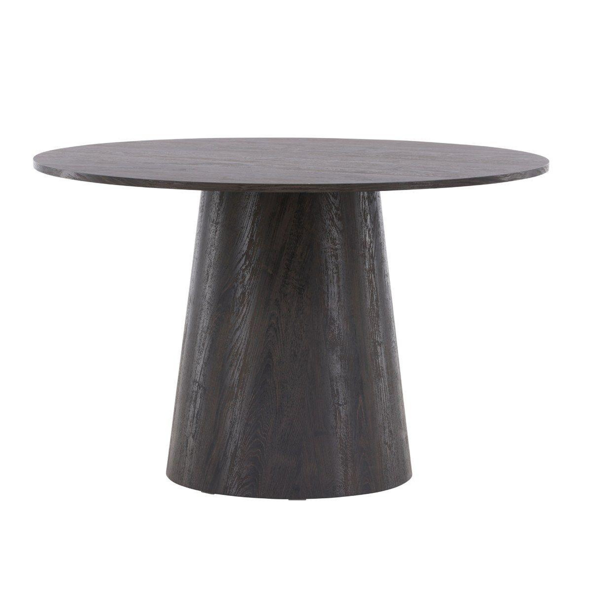 Paris Prix Table à manger ronde  lanzo  120cm moka