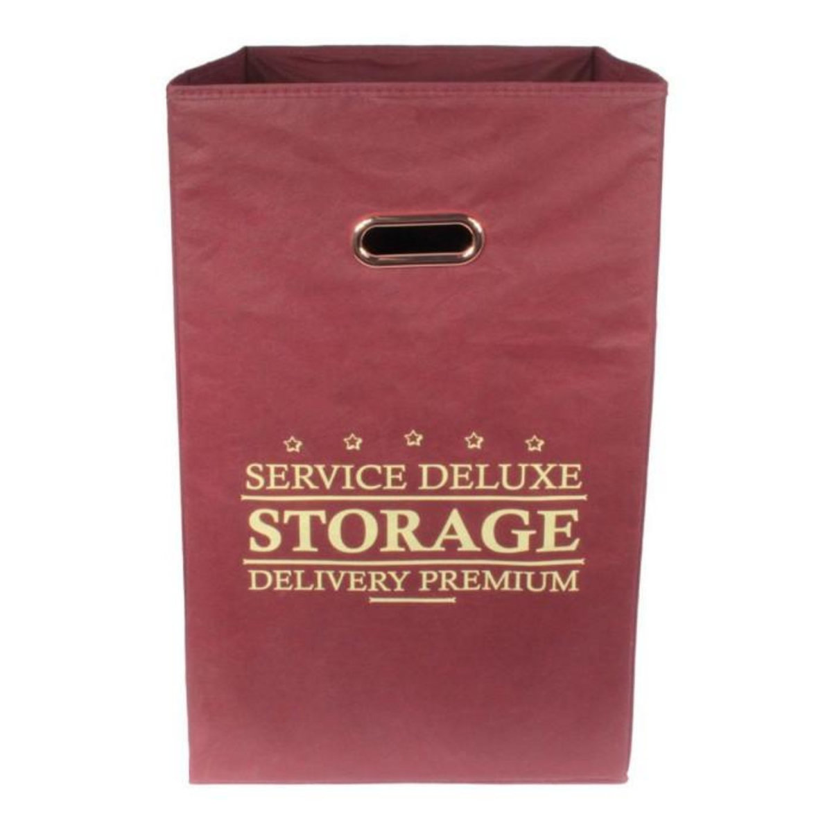 Paris Prix Panier à Linge Piable  Service Deluxe  70L Bordeaux