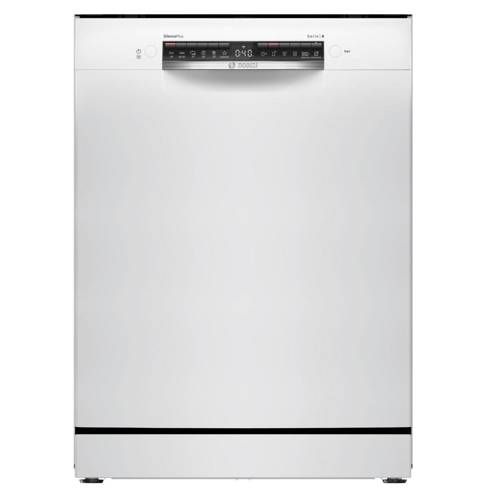BOSCH Lave-vaisselle 60cm 14couverts 44db blanc - sms4hmw08e
