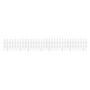 Voir la diapositive 5 : Jardikt Bordurettes plastiques blanches x10 - cloture