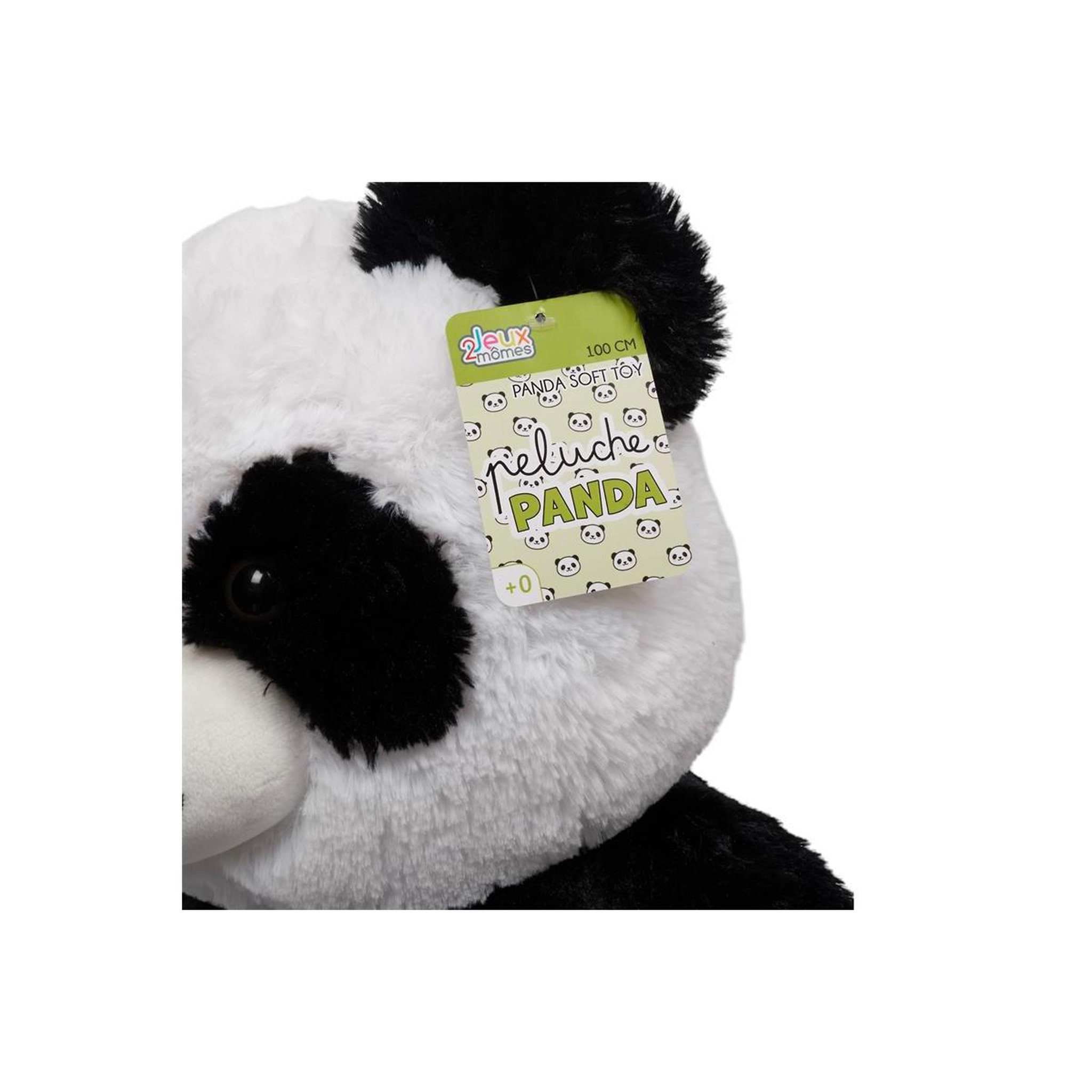 Voir la diapositive 6 : Jeux 2 momes Peluche géante  panda  100cm blanc & noir