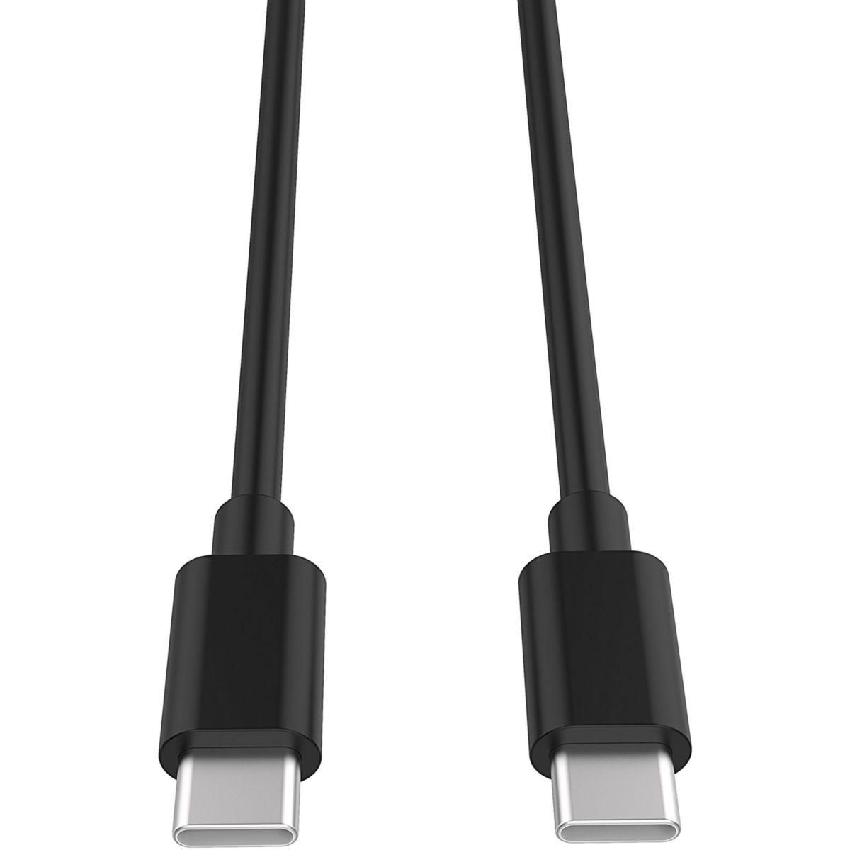 ESSENTIEL B Câble USB C vers USB-C 1M Noir